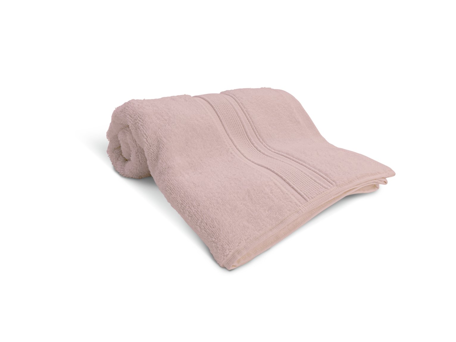 Habitat Supersoft Cotton Bath Towel - Blush Punk