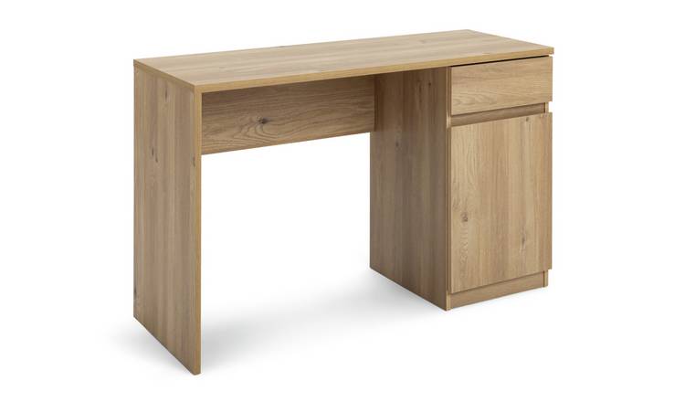 Buy Habitat Jenson 1 Drawer Office Desk - Oak | Desks | Habitat