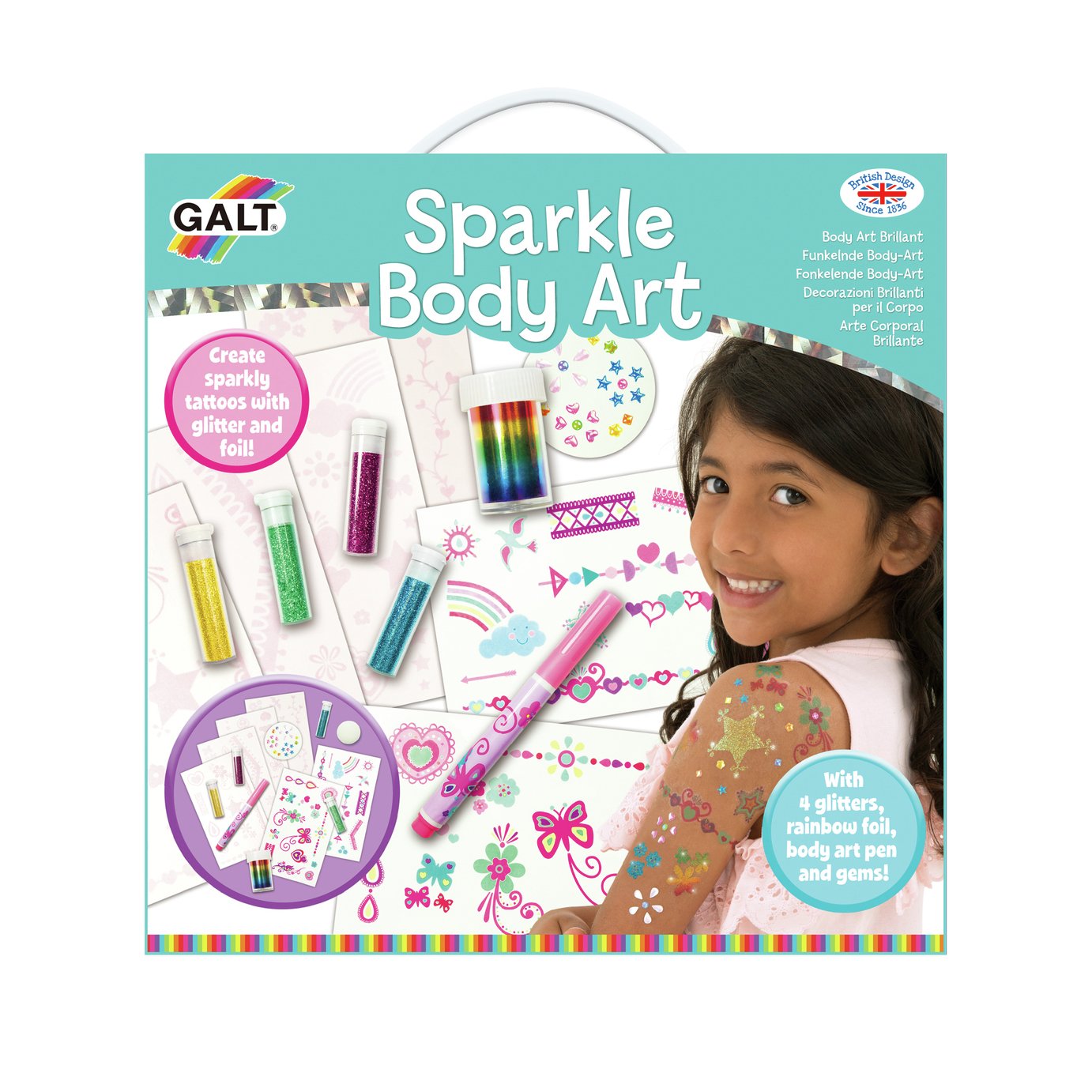 Galt Toys Sparkle Body Art