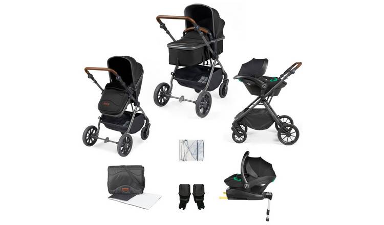 Ickle Bubba Cosmo 9pc Isofix Travel System - Grey