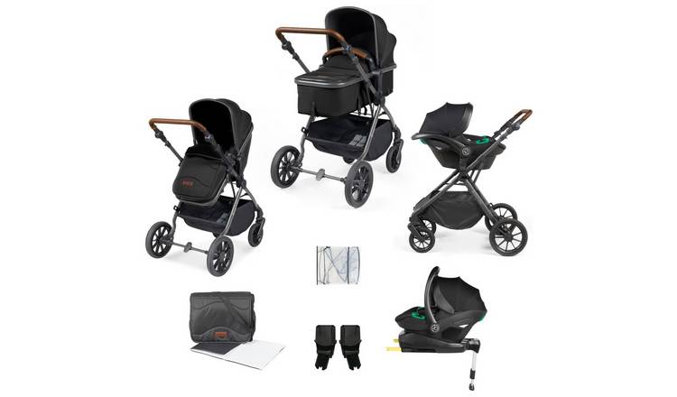 Ickle Bubba Cosmo i-Size & Isofix Travel System - Black