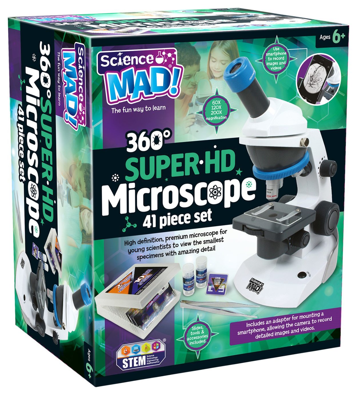 Science Mad Super HD Microscope