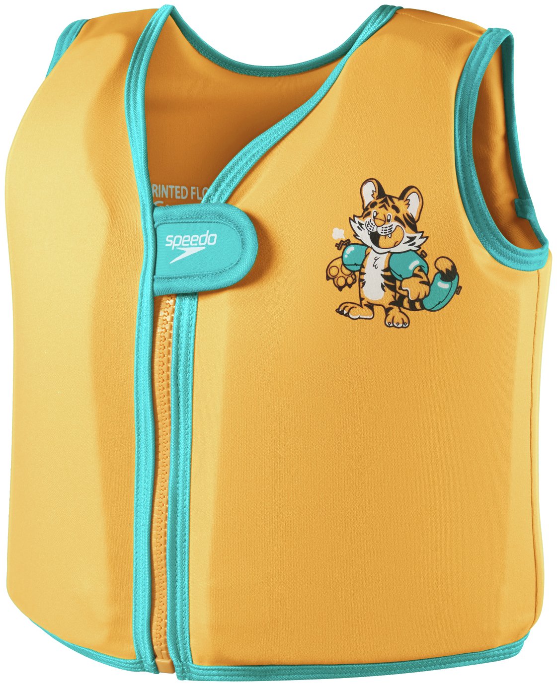 Speedo Character Float Swim Vest - Orange/Blue