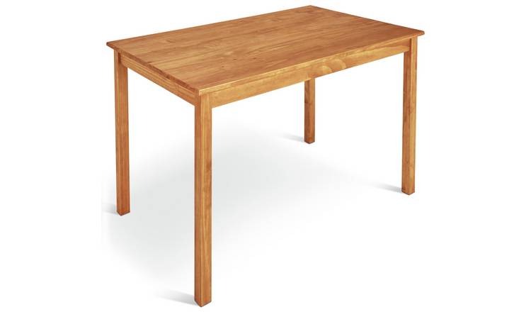 Argos pine table online and chairs