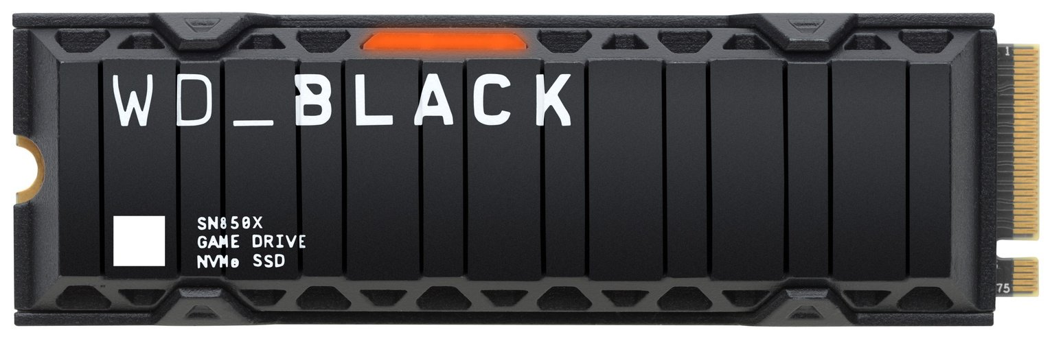 WD_BLACK SN850X Heatsink 1TB NVMe SSD for PS5 & PC