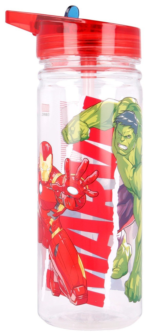 Zak Avengers Large Tritan Water Bottle - 580ml