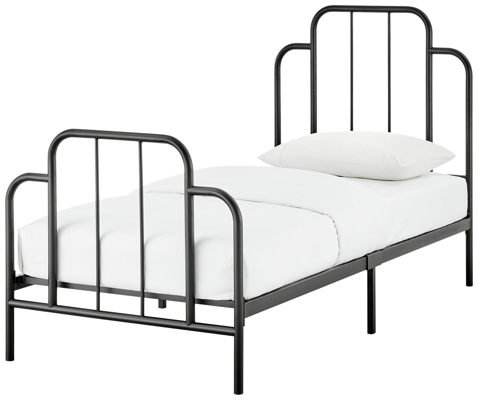 Habitat Jacques Single Metal Bed Frame - Black