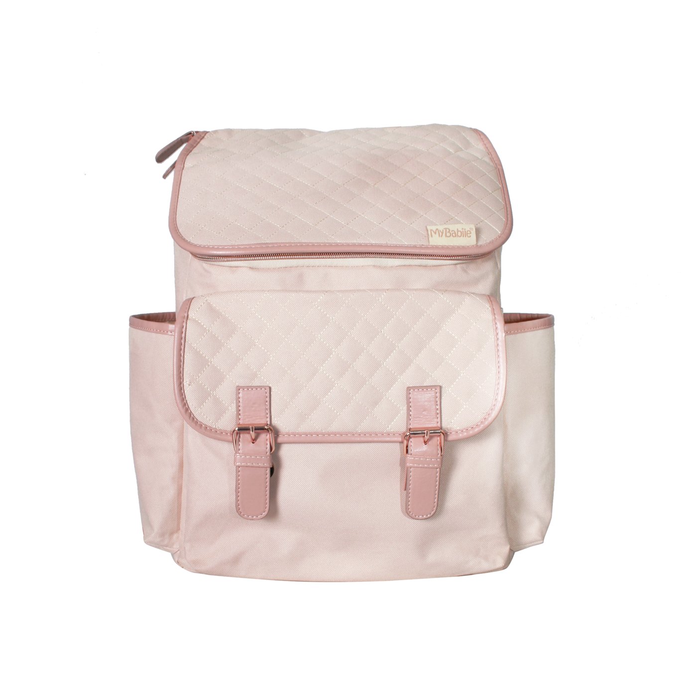 My Babiie Billie Quilted Blush Backpack