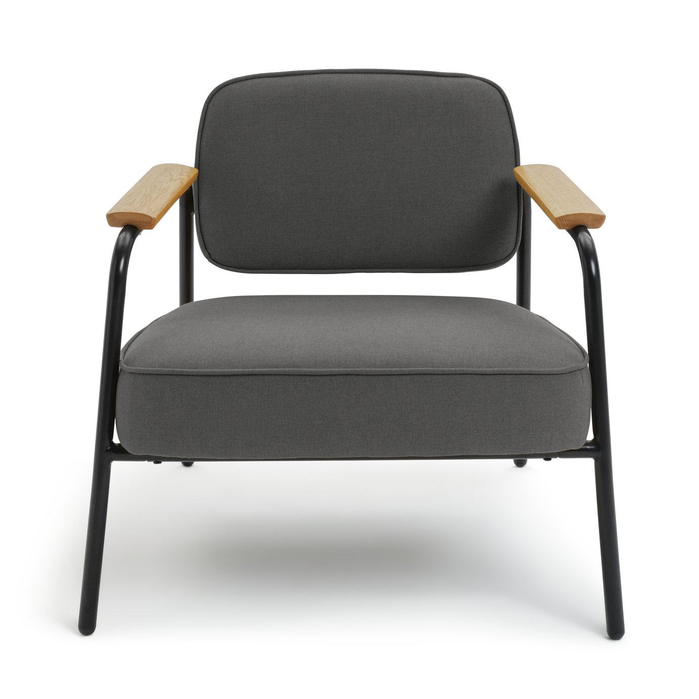 Habitat Jesper Fabric Accent Chair - Grey