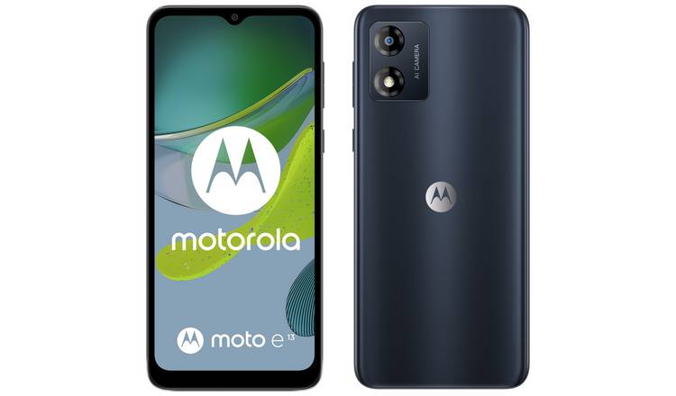 SIM Free Motorola E13 64GB Mobile Phone - Cosmic Black