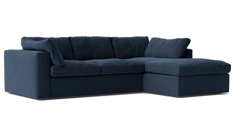 Indigo blue store sectional