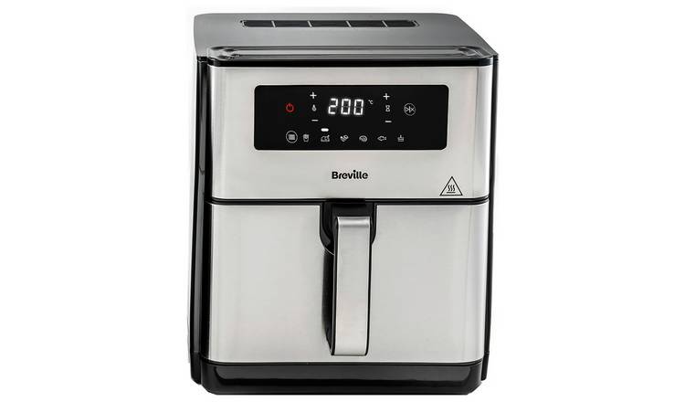 Buy Breville VDF131 Halo Air 9L Air Fryer Silver Air fryers and