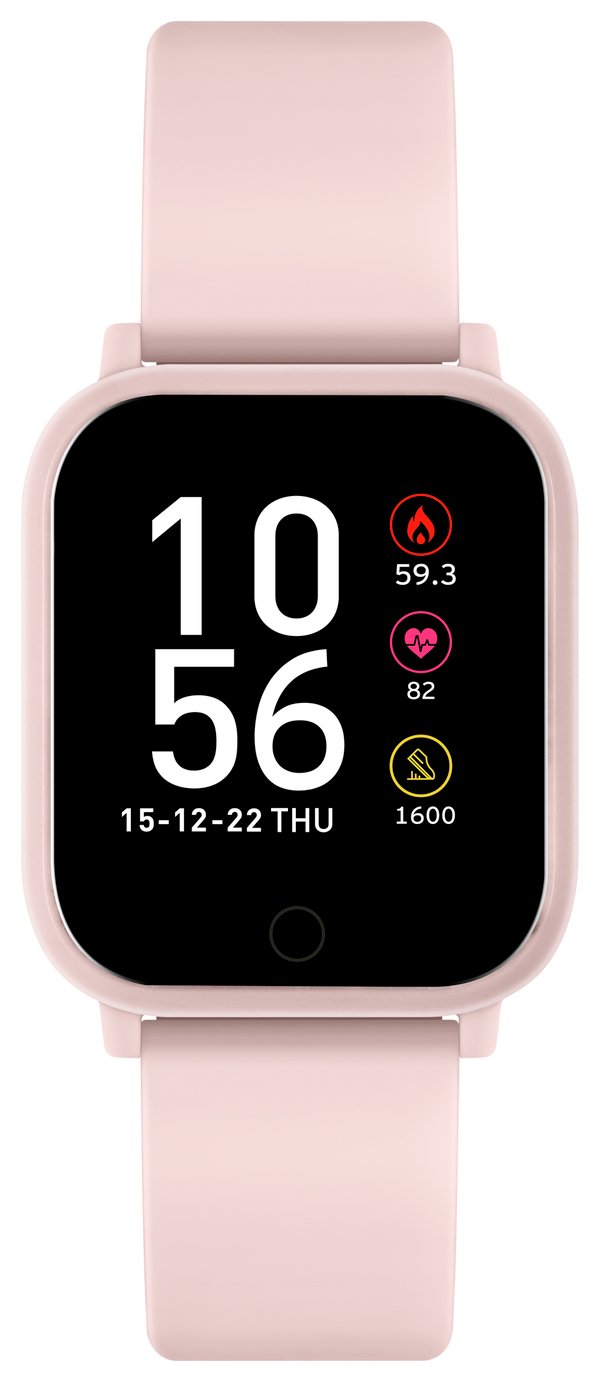 Reflex Active Series 10 Pink Silicone Strap Smart Watch