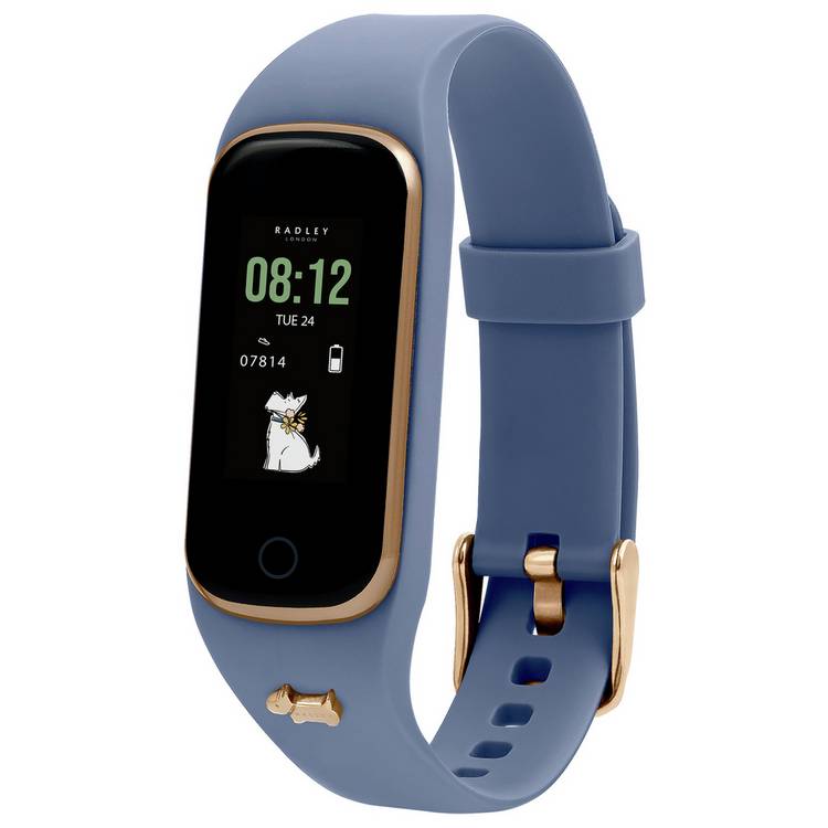 Radley London Series 8 Blue Silicone Strap Smart Watch 0