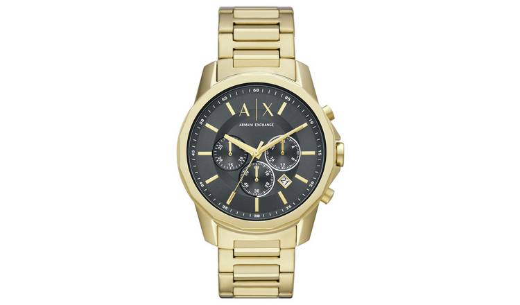 Mens gold shop armani watch