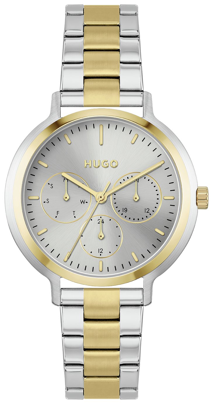 HUGO Edgy Ladies Gold Stainless Steel Bracelet Watch