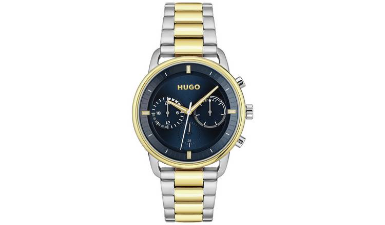 HUGO Advise Men's Gold Stainless Steel Bracelet Watch