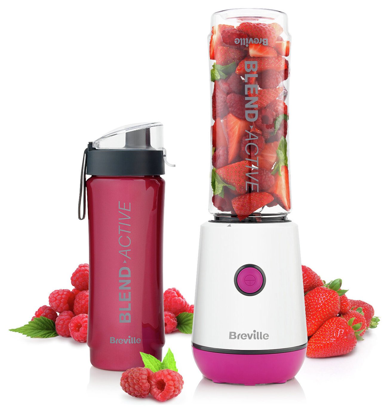 Breville VBL248 Blend Active Personal Blender – Pink