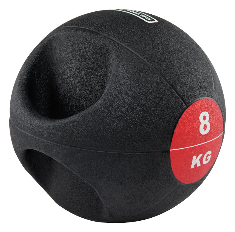 Pro Fitness 8kg Medicine Ball with Handles 