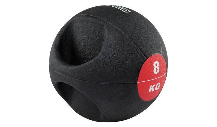 Pro Fitness 8kg Medicine Ball with Handles 