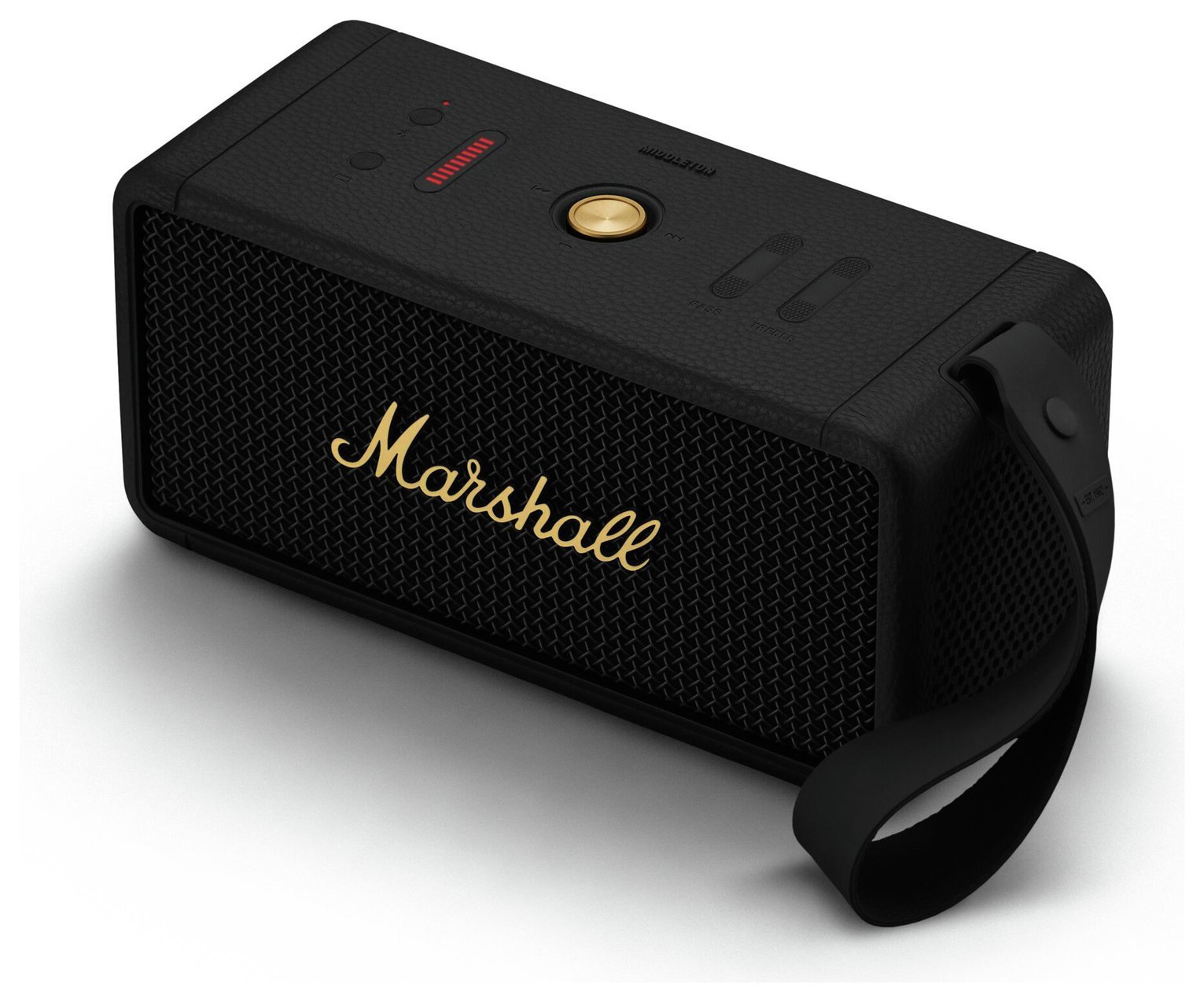 Marshall Middleton Portable BT Speaker - Black & Brass