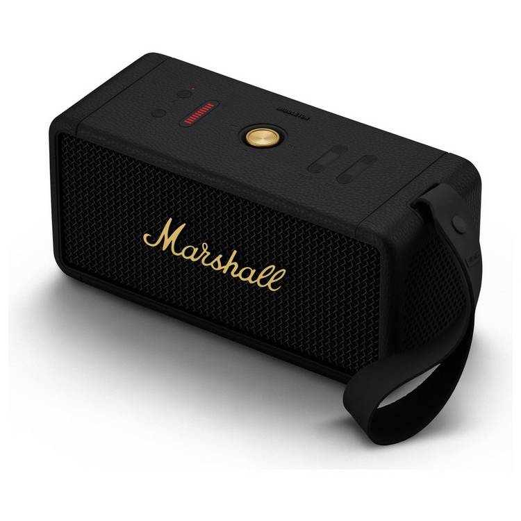 Marshall Middleton Portable BT Speaker - Black & Brass 0