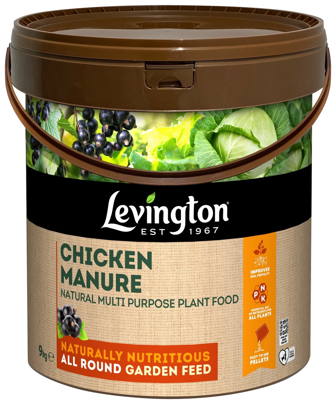 Levington Chicken Manure Multi Purpose Plant Food - 9kg