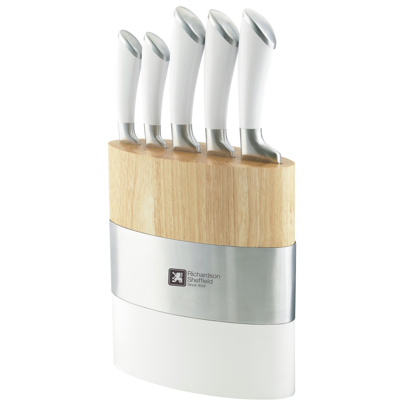 Richardson Sheffield Fusion 5 Piece Knife Block