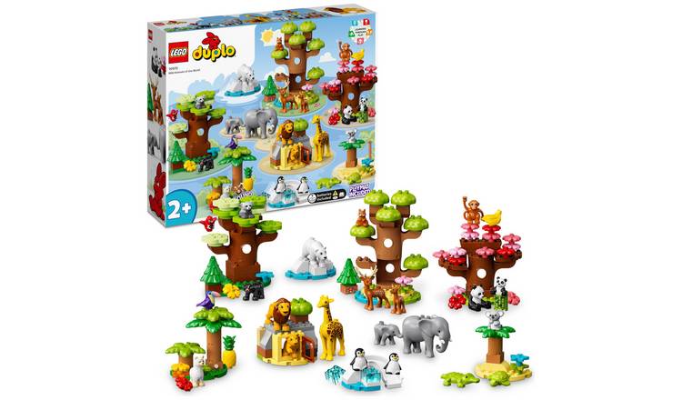 LEGO DUPLO Wild Animals of the World Toy Figures 10975