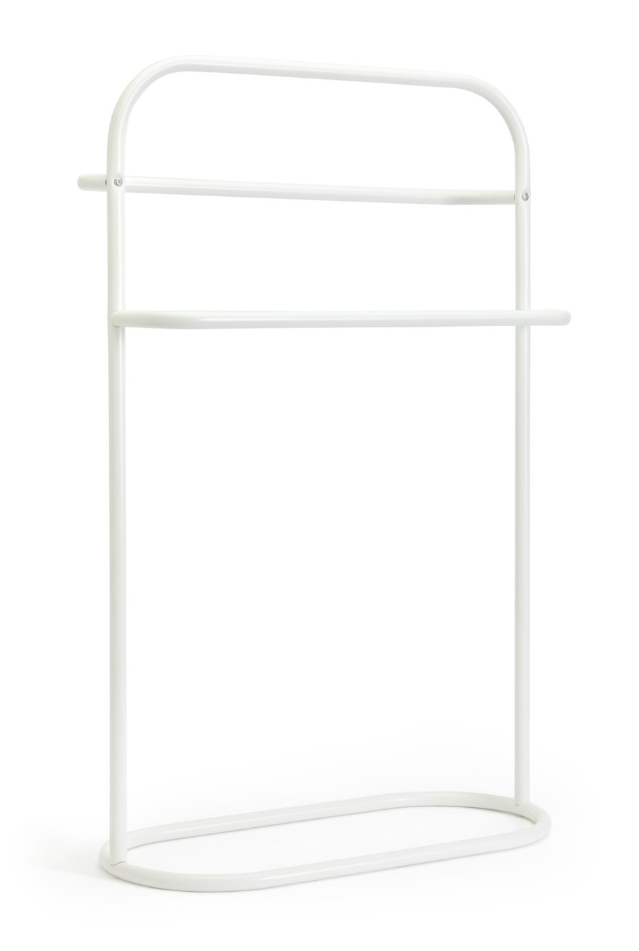 Habitat Freestanding Wire Towel Rail - White