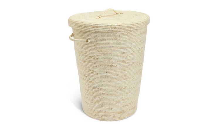 Jute deals laundry baskets