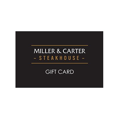 Miller and Carter gift card.