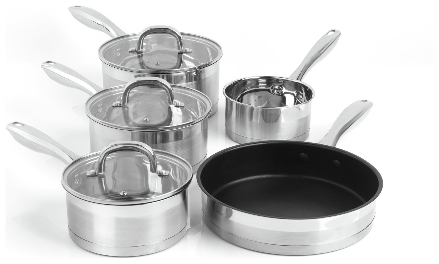 Salter Timeless Collection 5 Piece Pan Set