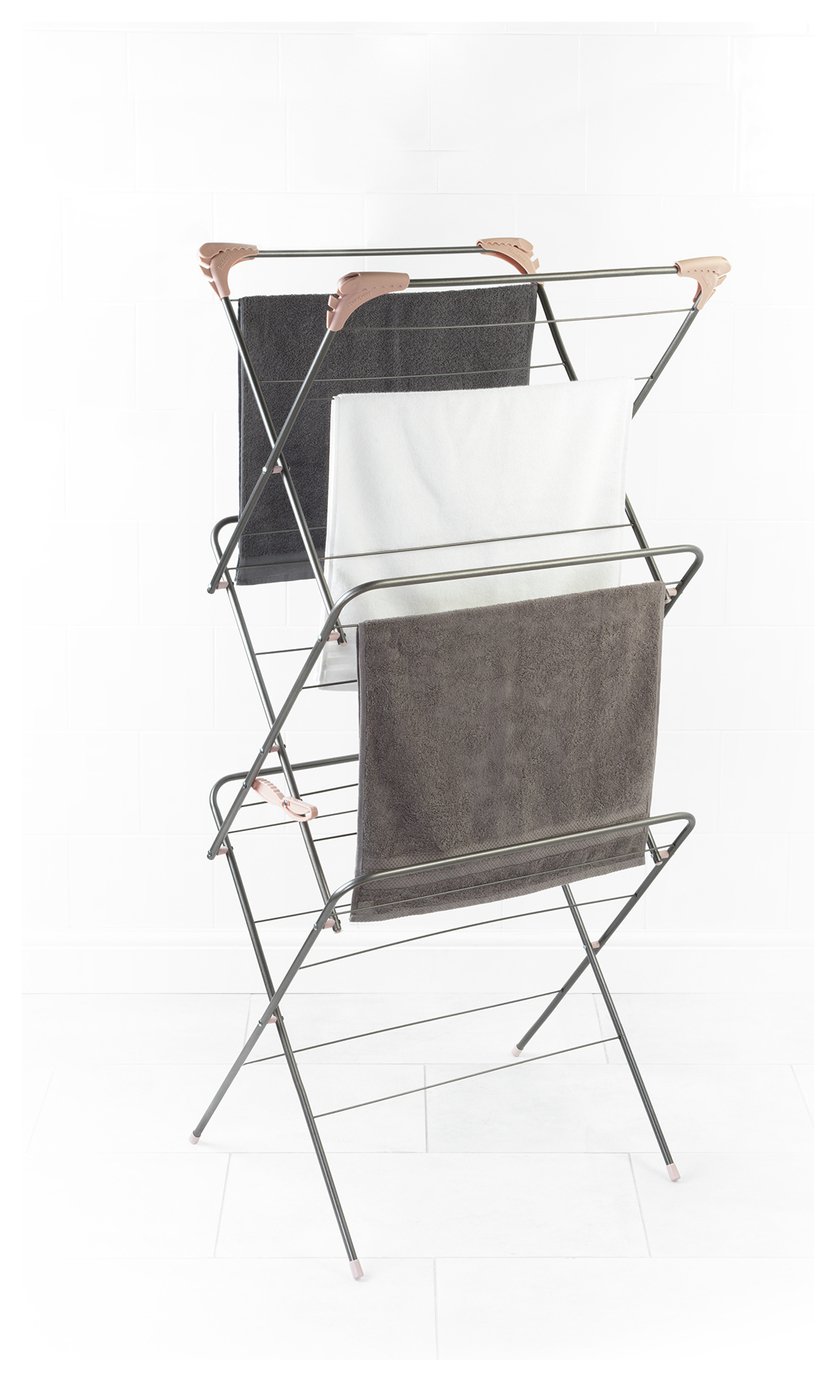 Beldray Glisten 15m 3 Tier Indoor Clothes Airer