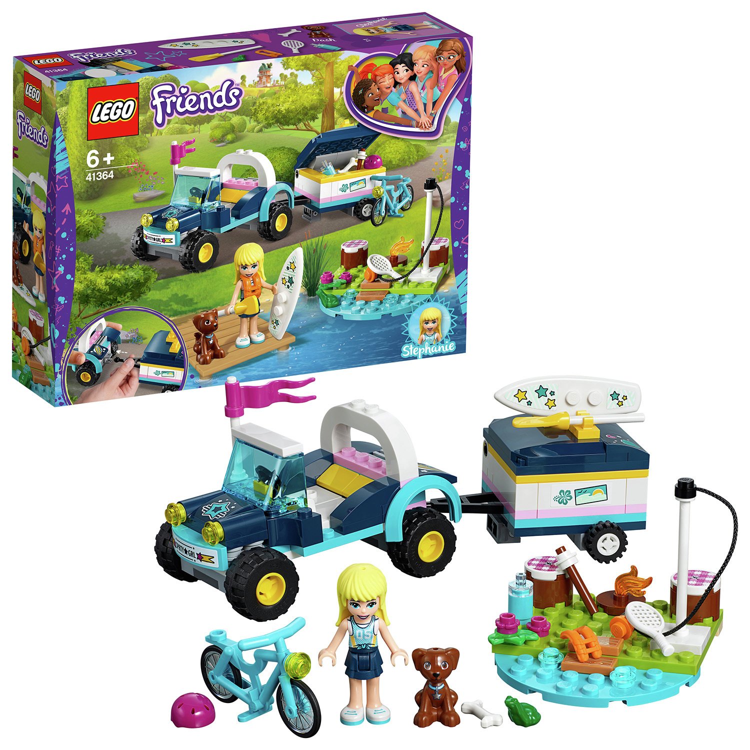 LEGO Friends Stephanie's Toy Buggy and Trailer - 41364