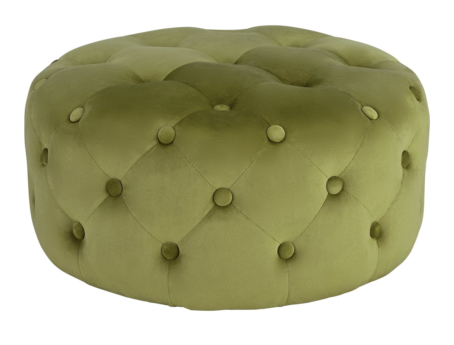 Argos Home Rosalie Velvet Footstool - Gold