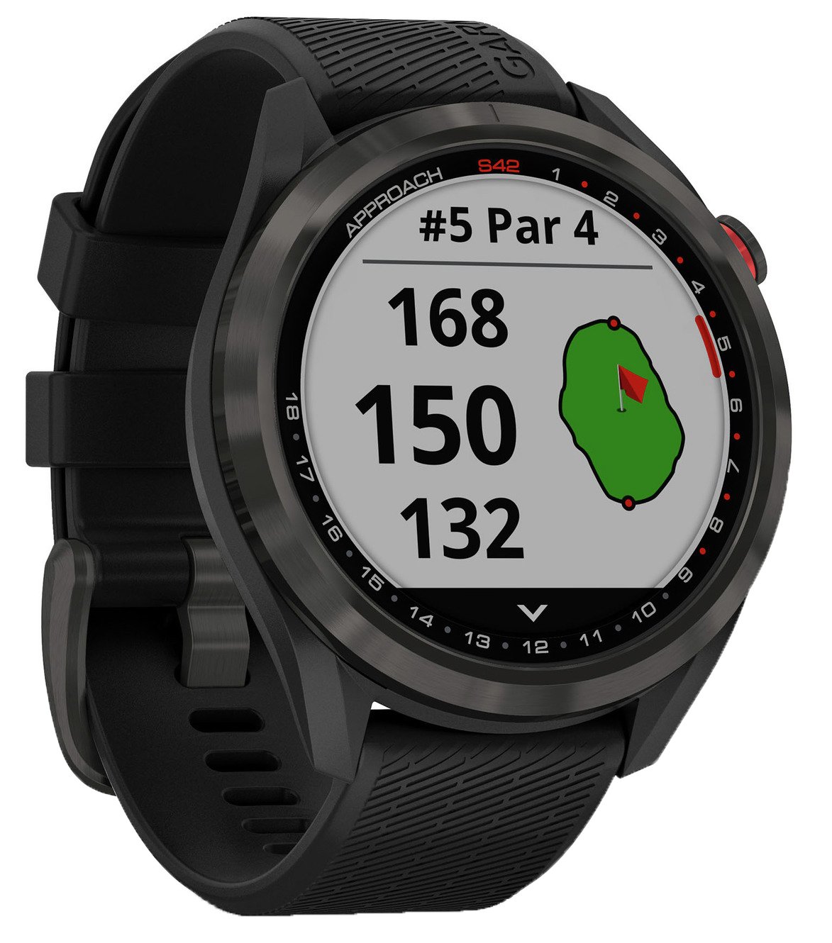 Garmin Approach S42 Golf Smart Watch - Carbon Grey 