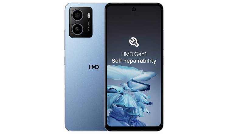 SIM Free HMD Pulse 64GB Mobile Phone - Atmos Blue