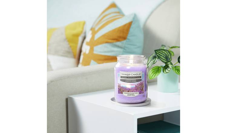 Buy Yankee Home Inspiration Medium Jar Candle - Lavender Beach ...