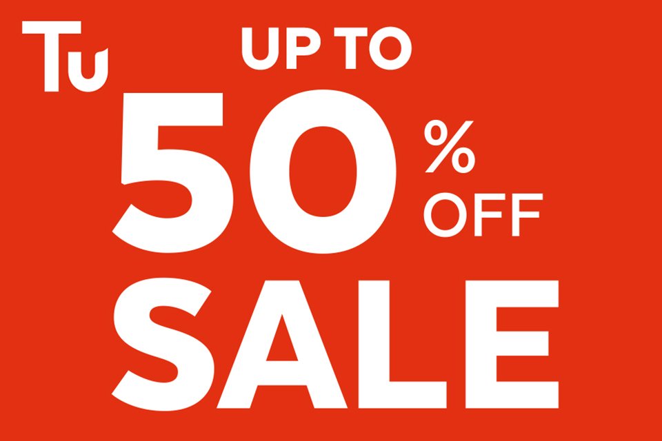 Shop our Tu summer sale. Refresh your wardrobe for less.