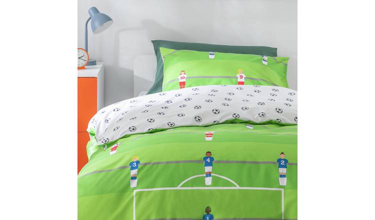 Buy Argos Home Girls Team Table Football Bedding Set Single Kids bedding Argos