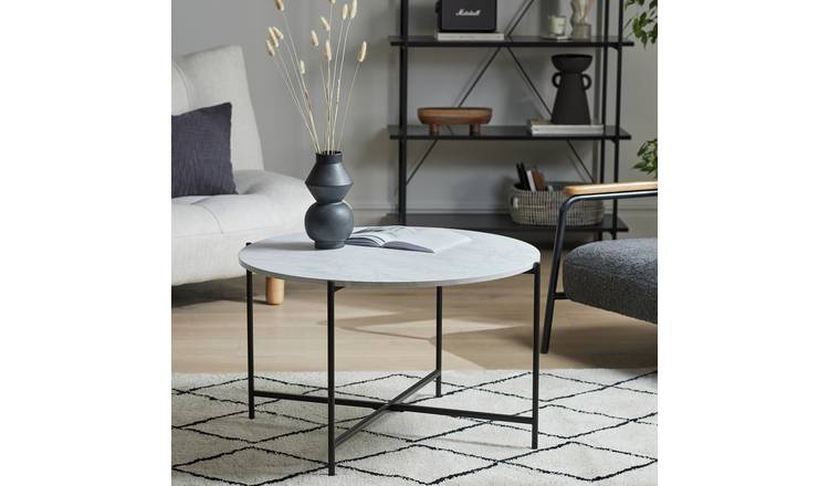 Argos marble on sale effect table