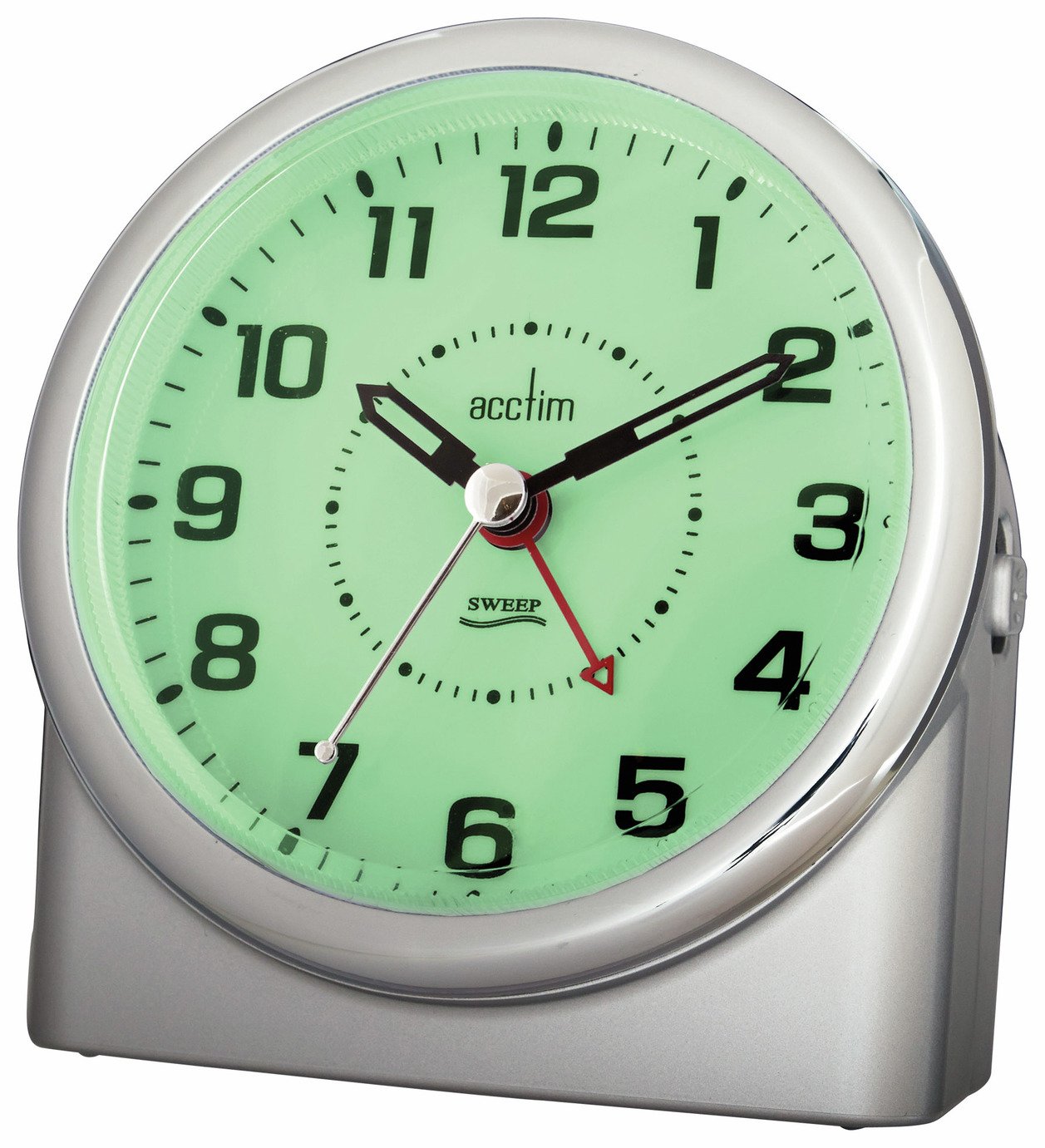 Orologio Da Parete Acctim Riva - Cromato - Diametro 175mm - Movimento Al Quarzo - Moderno