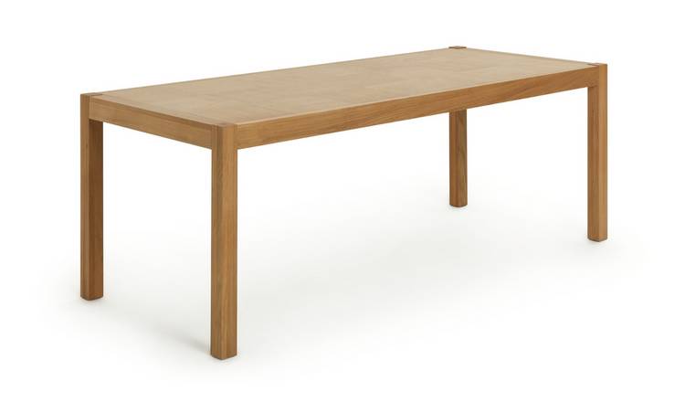 Argos lamp table store oak