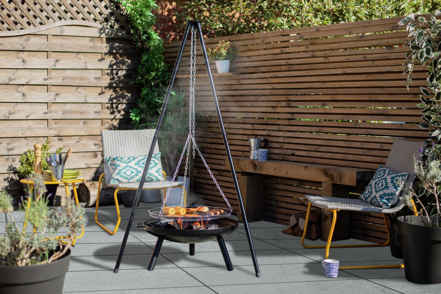 La Hacienda Fire Pit Tripod Review