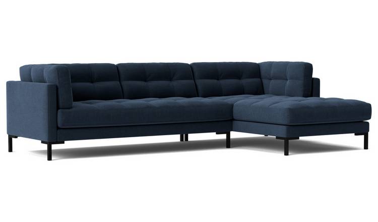 Indigo blue store sectional