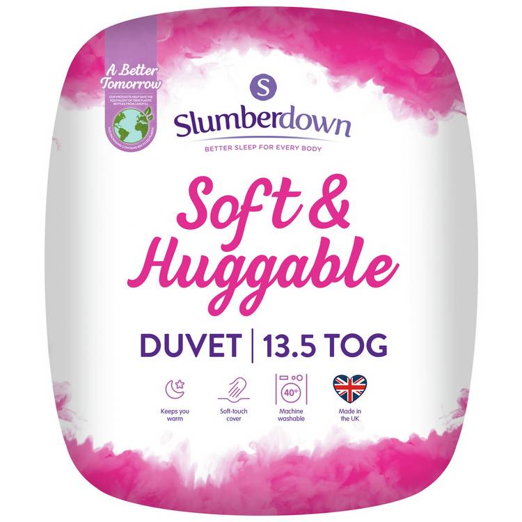 Slumberdown Soft & Huggable 13.5 Tog Duvet - Double 0