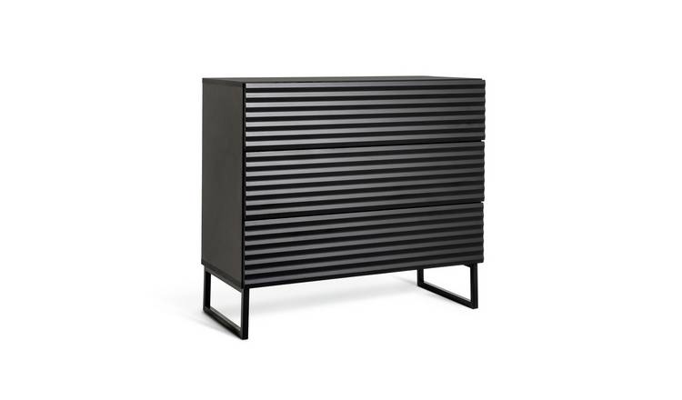 Argos black deals chest of drawers