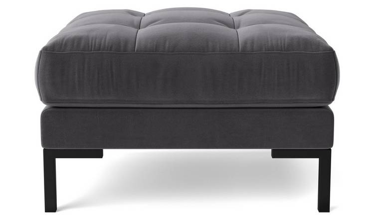 Argos deals grey footstool