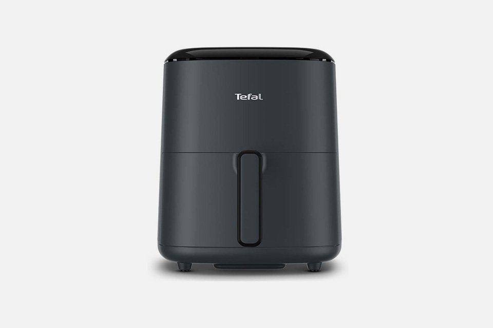 A grey Tefal Easy Fry Max EY245B40 5L air fryer.